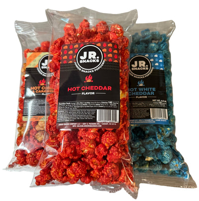 Junior Snacks Co. Hot Flavor Sample 3 Pack - Korvel