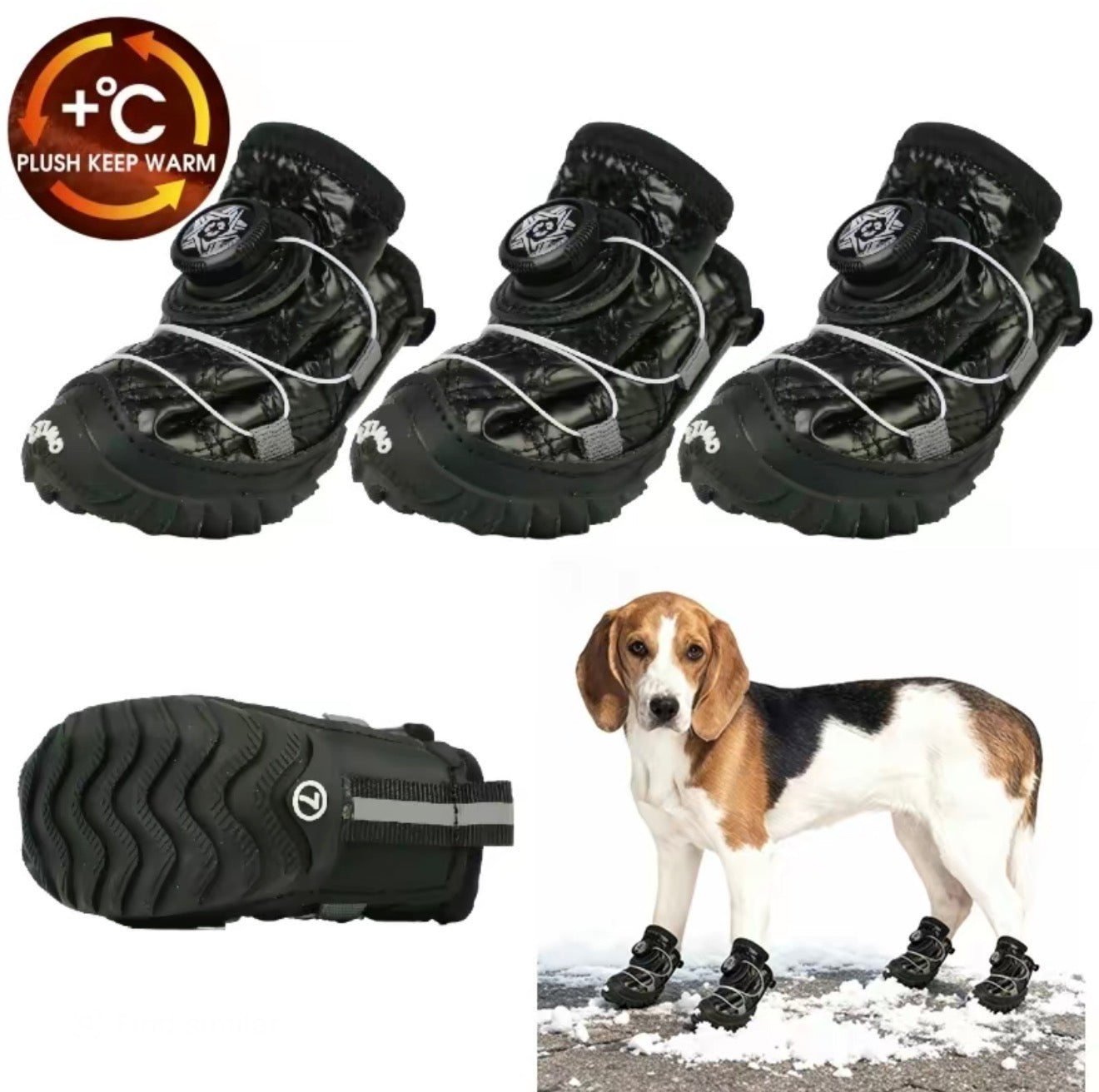 Botas para Perros PawShield - Protección para Patas en Todas las Temporadas