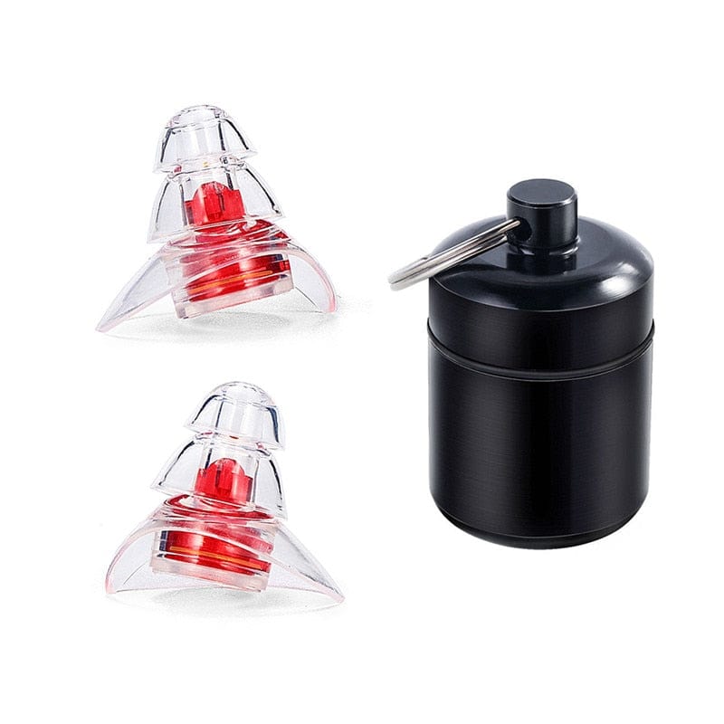 Noise Reduction And Sound Isolation Earplugs Concert High Fidelity Filter Earplugs Wholesale Blue Filter Earplugs Double Tail - Korvel