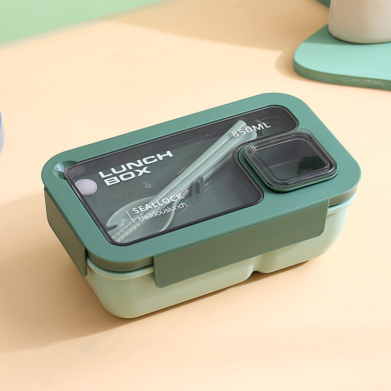 Premium Portable Hand-Held Lunch Box with Compartments