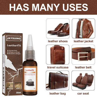 Leatherfit, Leather Reconditioning Agent To Repair The Car Sofa Leather Bag Leather Cracks - Korvel