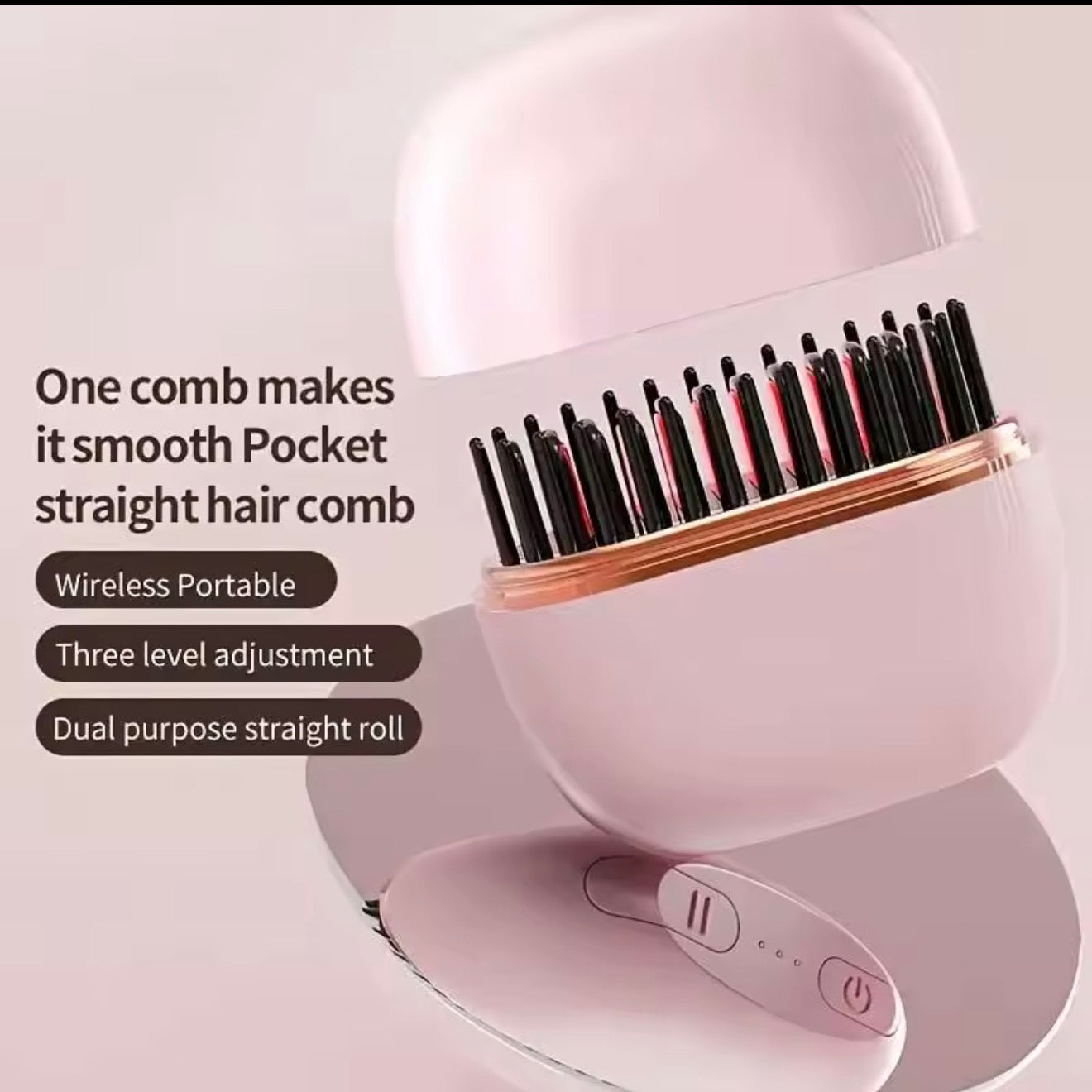 ChargeComb Volumizer Styler - Cordless Hair Tool