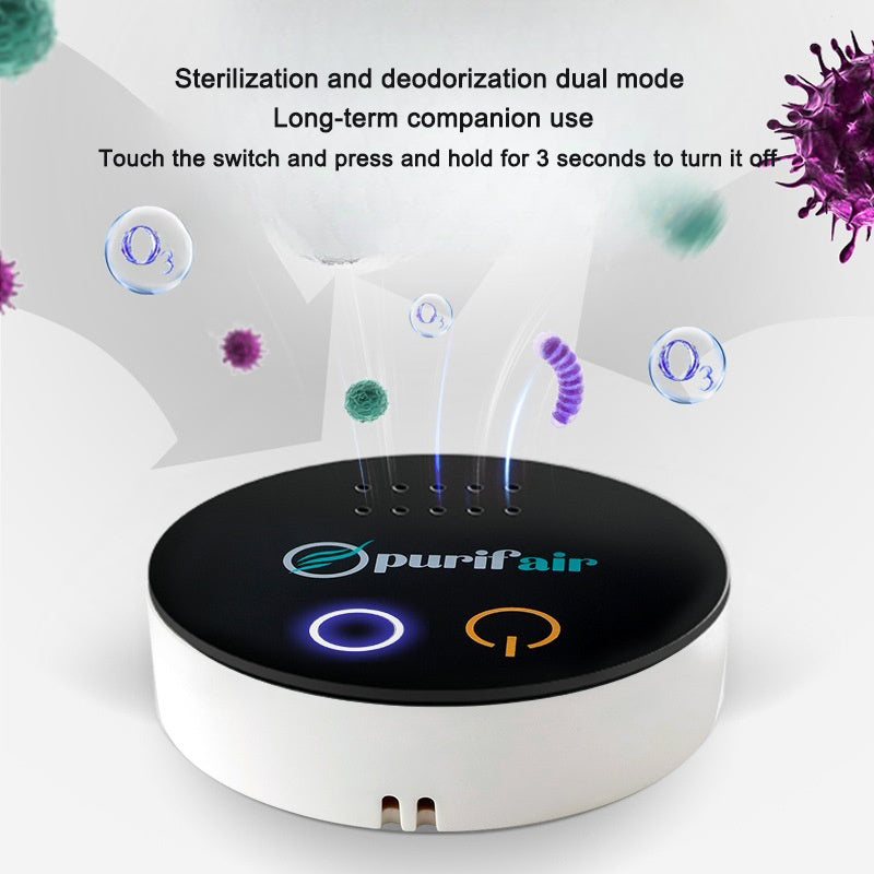Purificateur d'air USB compact pour un air intérieur frais