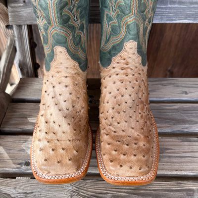Ostrich Chisolm Boot | Justin Mens - Korvel