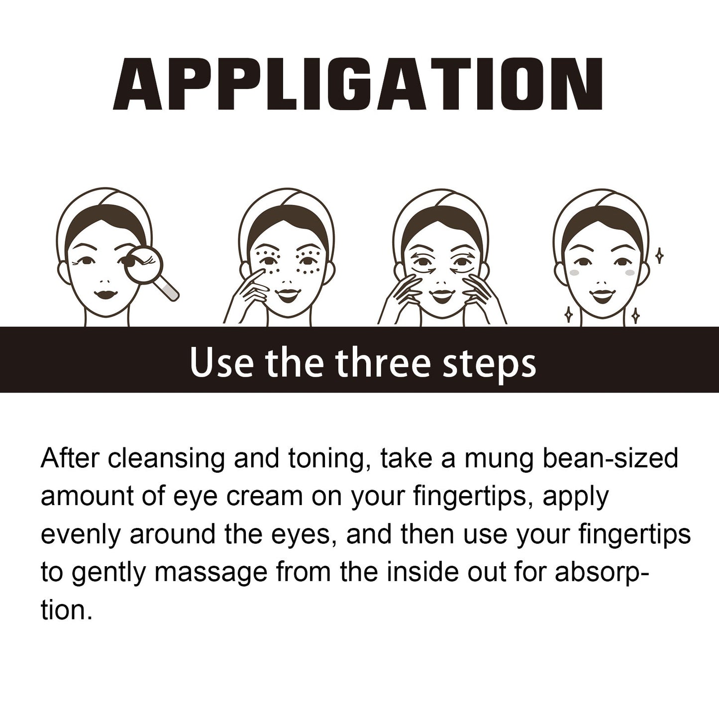 Retinol Eye Cream, Desalination Smoothen Fine Lines Eye Pouch Black Rim Of The Eye Moist Nursing Play Tight Muscle Eye Cream - Korvel