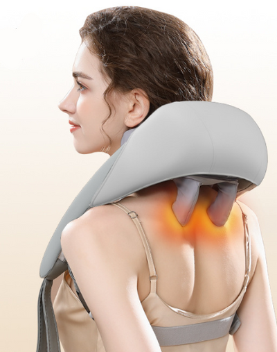 Rechargeable Cervical Spine Massager with Hot Compress