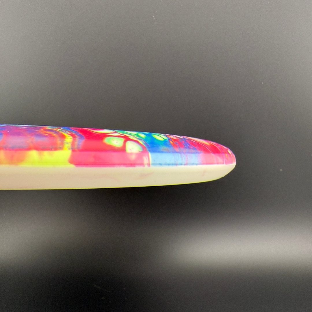 White ESP Luna - Putter de Disc Golf Teinté Greazy