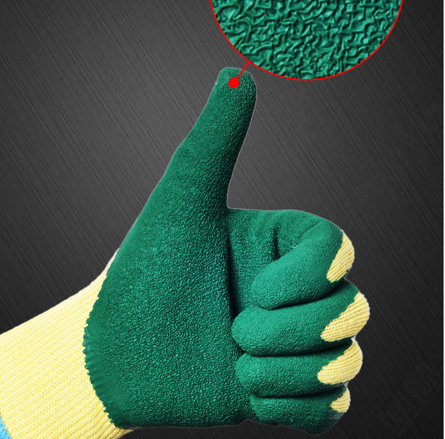 Gants de travail en latex premium - 12 paires, taille 10