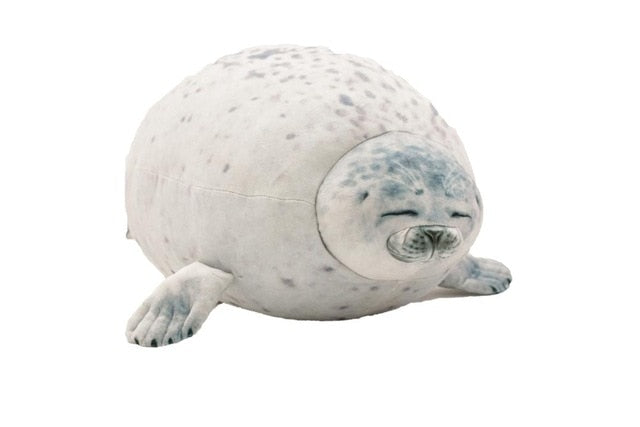 3D Novelty Seal Plush Toys Sea Lion Stuffed Throw Pillow Soft Seal Plush Party Hold Pillow Baby Sleeping Pillow Chair Cushion - Korvel