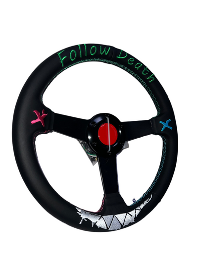 Premium Follow Death Steering Wheel