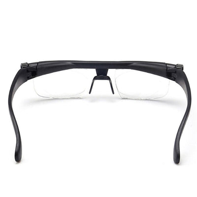 Adjustable Strength Lens Reading Myopia Glasses Eyewear Variable Focus Vision - Korvel