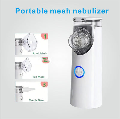 Handheld inhaler household for homecare nebulizador mesh nebulizer portable - Korvel