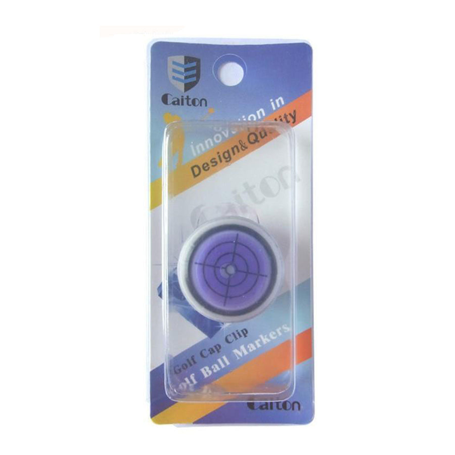 Golf Round Level Cap Clip Ball Mark With Level Function - Korvel
