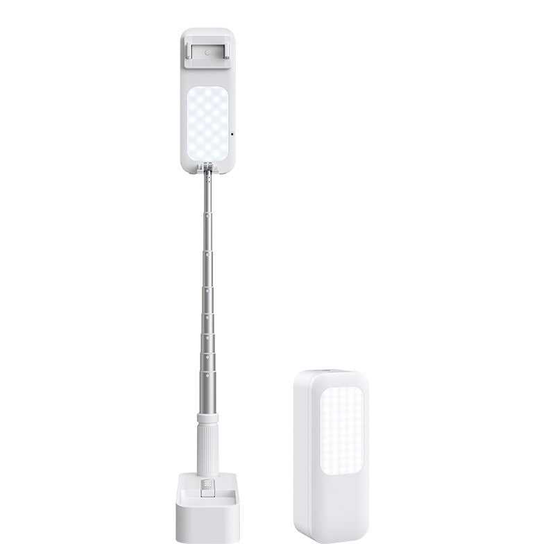 Simple new live broadcast bracket beauty fill light 1.3 meters floor multi-functional folding outdoor wireless bracket - Korvel