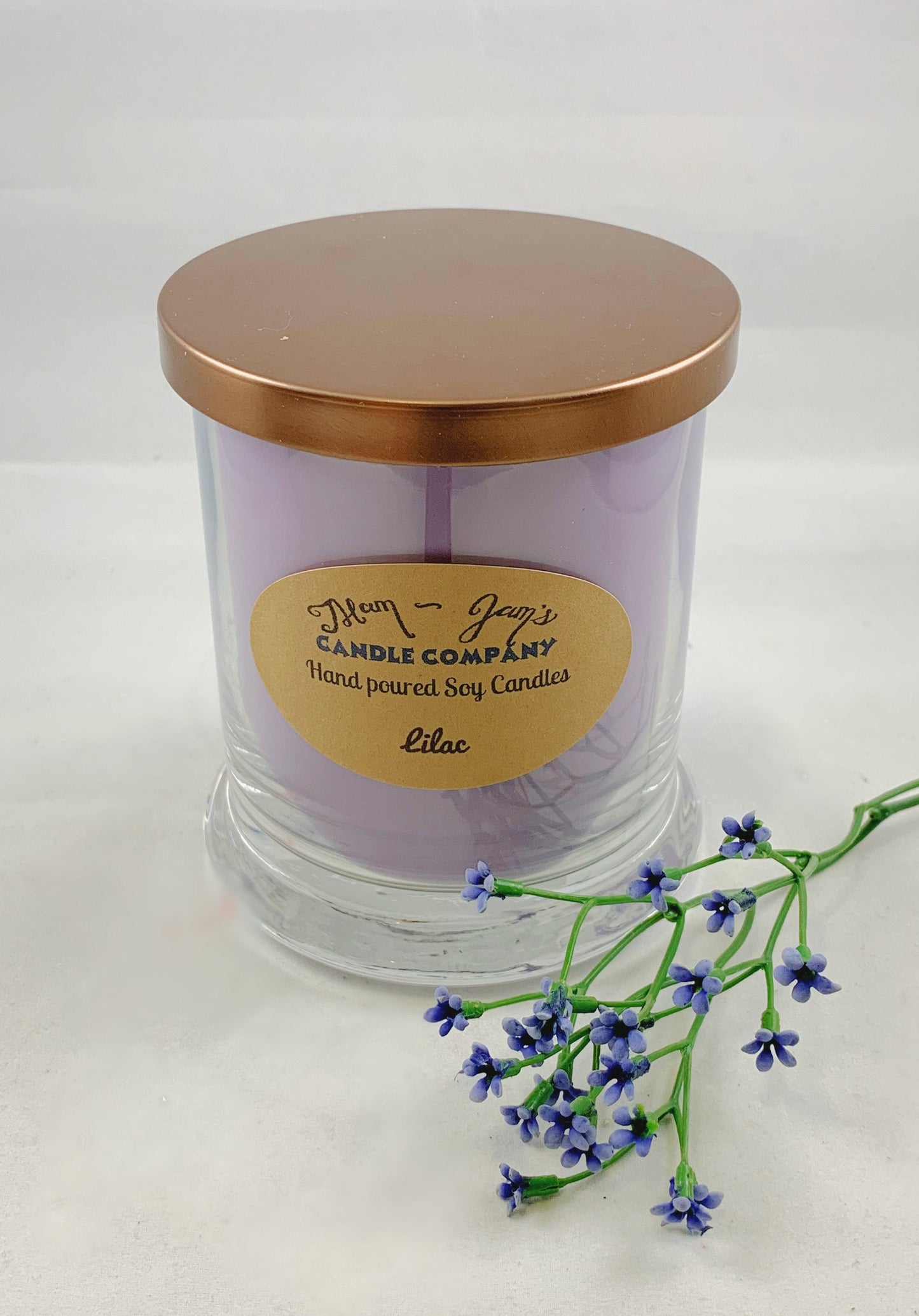 Lilac Soy Candle – Soft & Floral Scent | Mam Jam’s - Korvel