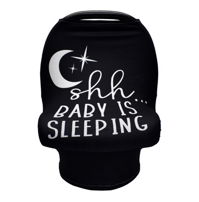 Multifunctional Stretchy Baby Car Seat Cover & Nursing Cover