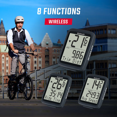 SIGMA Originals BC 8.0 Wireless Bicycle Computer