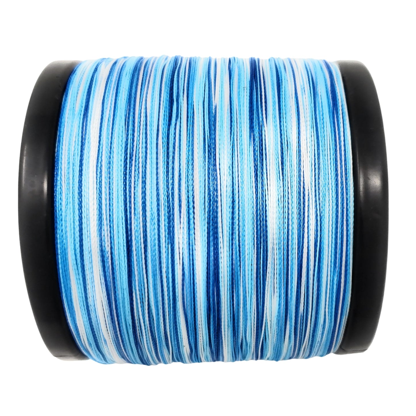 Reaction Tackle Blue Camo Braided Fishing Line - Ultimate Strength & Sensitivity - Korvel