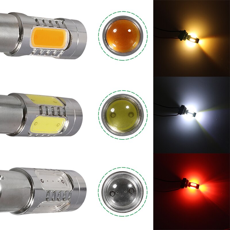 Lampe de signalisation LED NLpearl 2x - 1156 BA15S & 1157 BAY15D