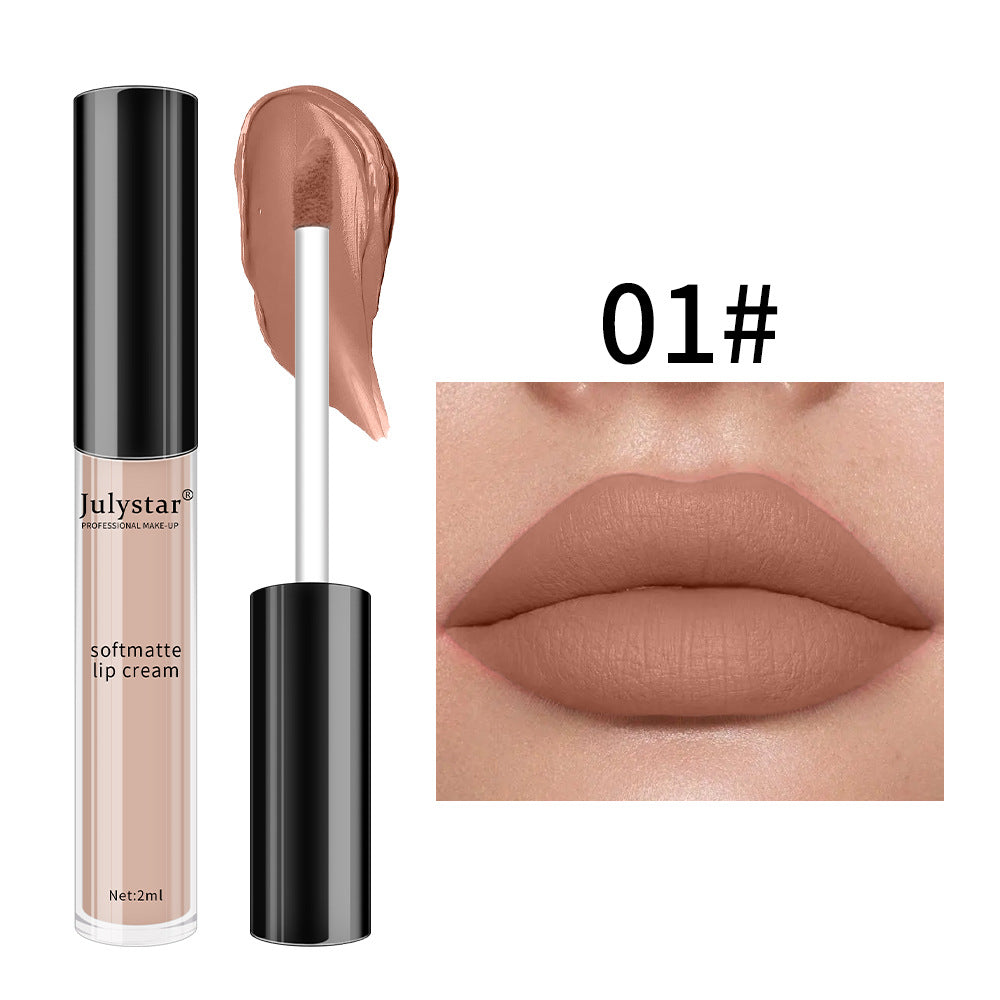 Christmas Makeup Powder Mist Matte Candy Lip Glaze Matte Long Lasting Moisturizing Liquid Lipstick - Korvel