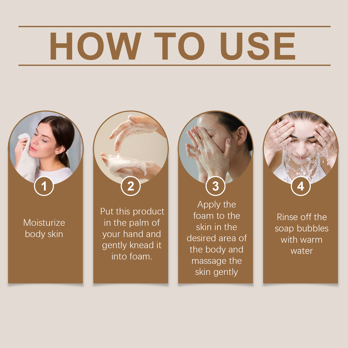 Coffee Cleansing Soap, Coffee Essence Gently Cleans, Nourishes, Moisturizes And Brightens The Skin - Korvel
