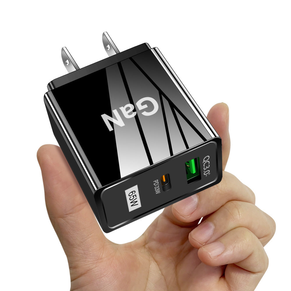 GaN Gallium Nitride 65W Type-C Charger