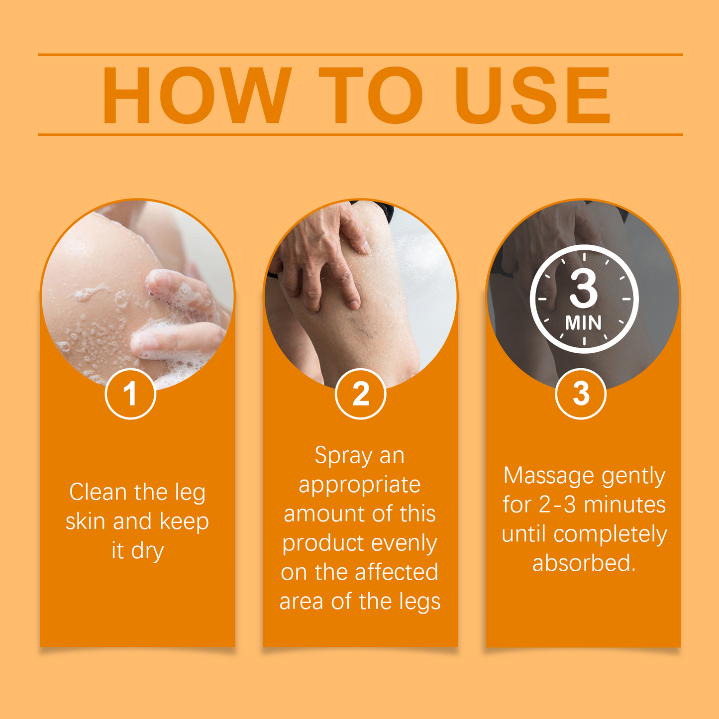 Bee Venom Leg Treatment Spray, Daily Relief Of Leg Curvature Discomfort Leg Treatment Spray - Korvel