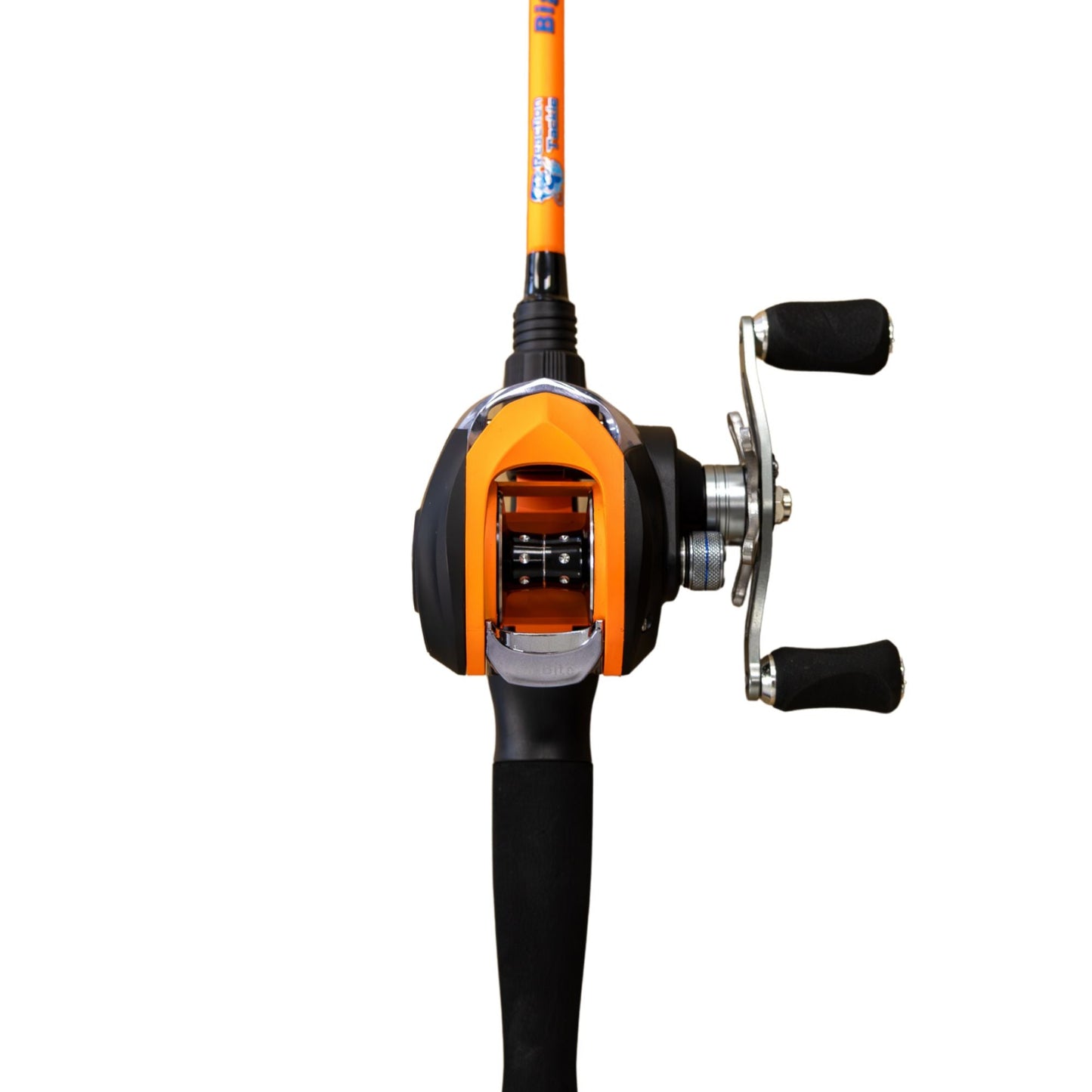 Combo de caña de pescar y carrete de baitcasting Ultimate Reaction Tackle - Edición Big Bite