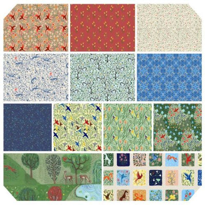 Backyard Wonder Fat Stack - Paquete de Cuartos de Tela Premium