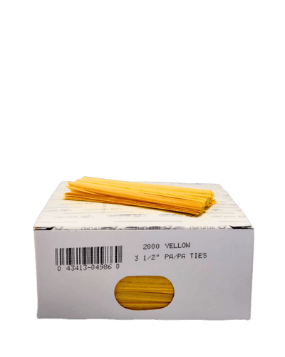 Premium Paper Bag Ties, 3.5", 2000 Count