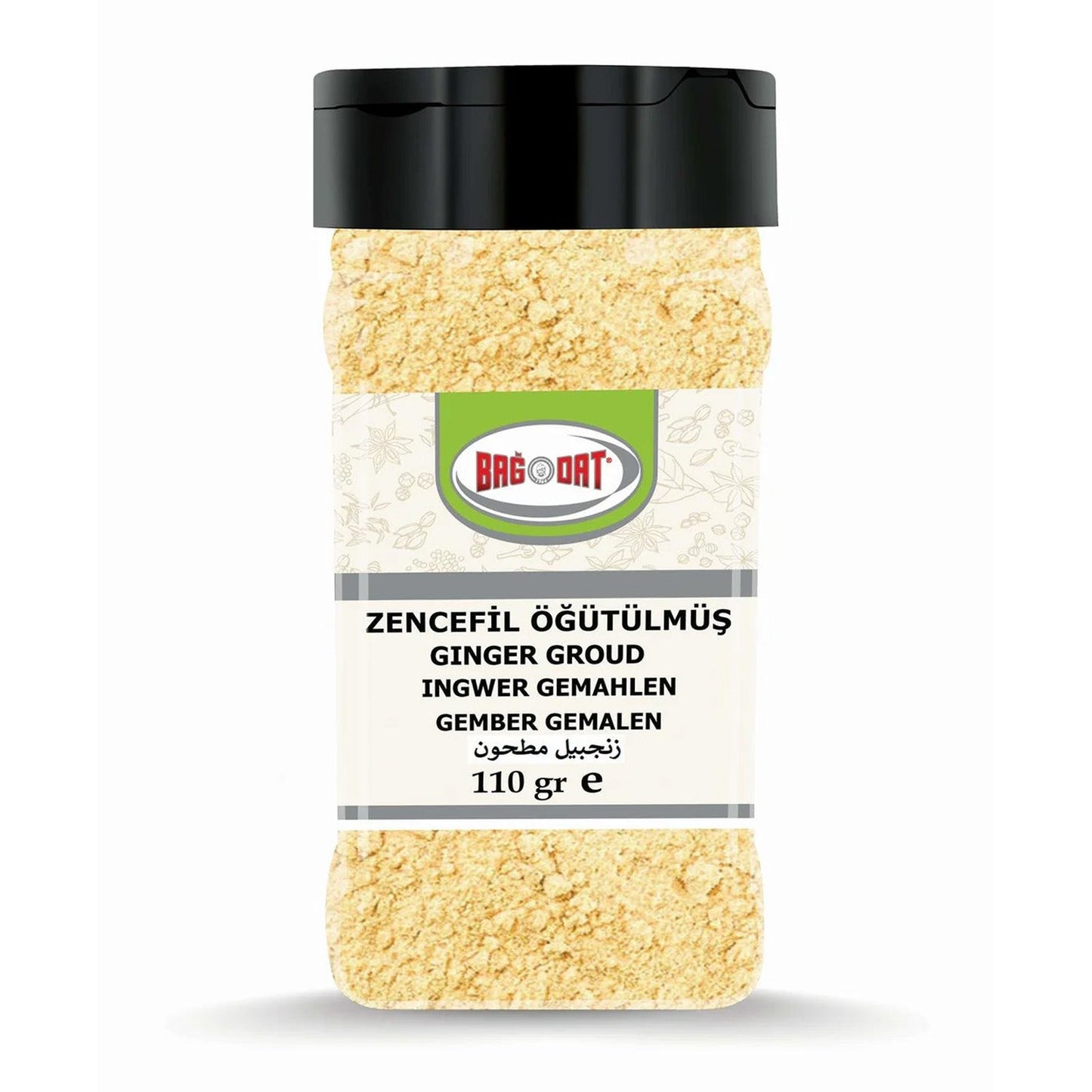 Bagdat Ginger Ground 110 g (3.9 oz) – Warm, Aromatic Spice