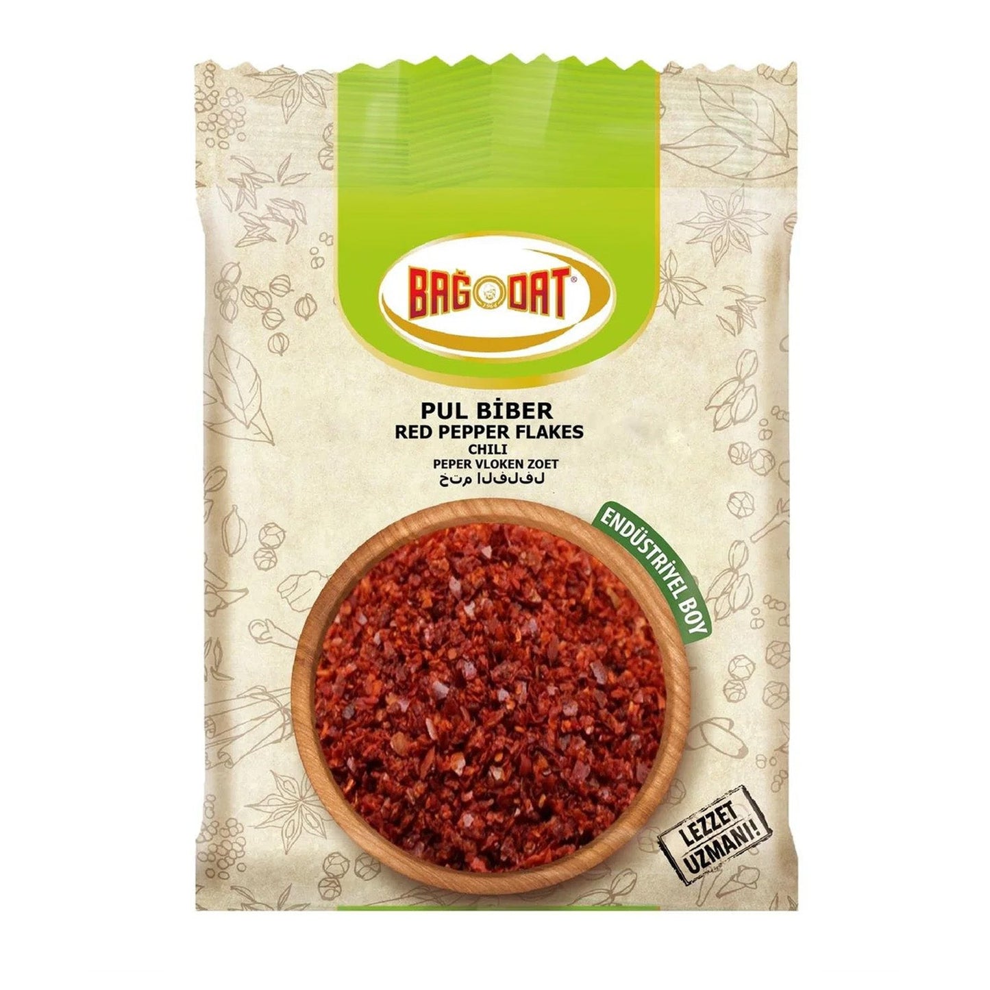 Bagdat Red Hot Pepper 500 g (17.6 oz) – Fiery Crushed Chili Flakes