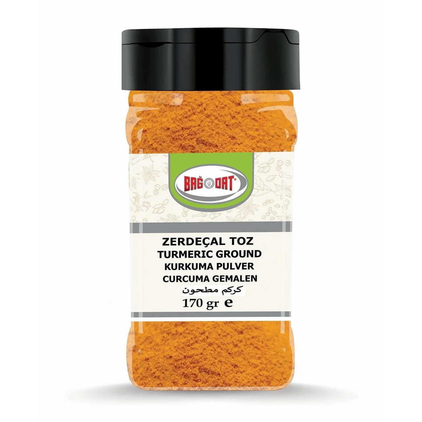 Bagdat Turmeric Ground 170 g (6 oz) – Warm & Earthy Golden Spice