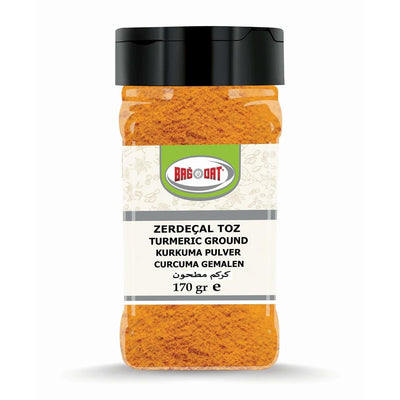 Bagdat Turmeric Ground 170 g (6 oz) – Warm & Earthy Golden Spice