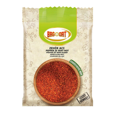 Bagdat Very Hot Red Pepper 150 g (5.3 oz) – Extra-Spicy Chili Flakes