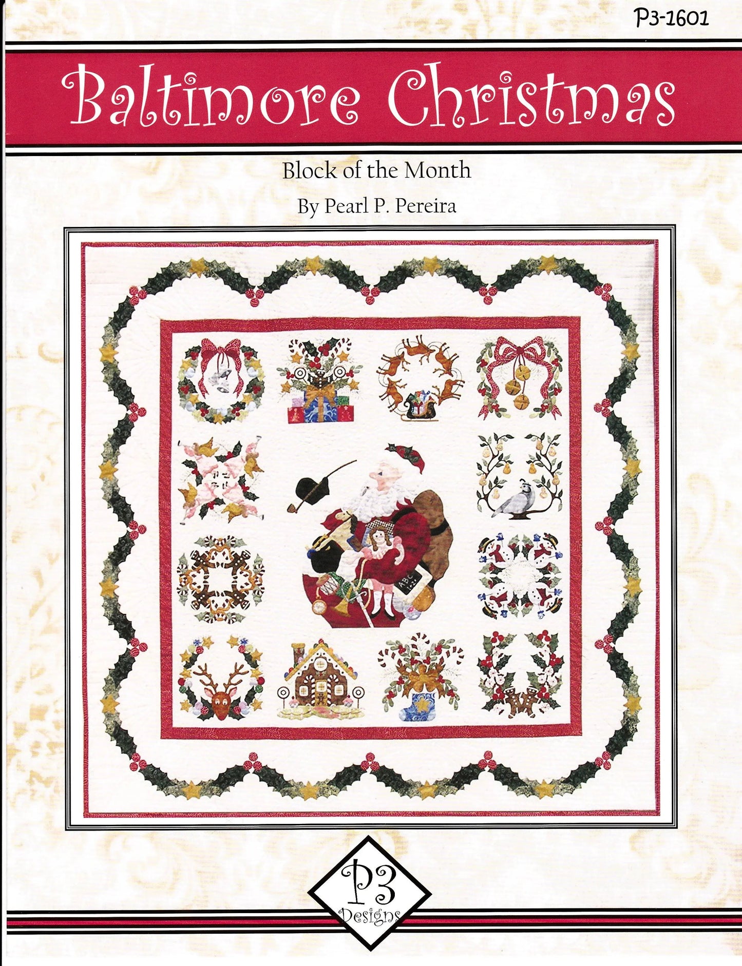 Baltimore Christmas Complete Quilt Set