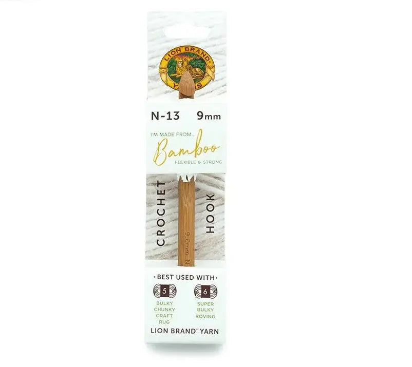 Lion Brand Bamboo Crochet Hooks (Sizes G to N)