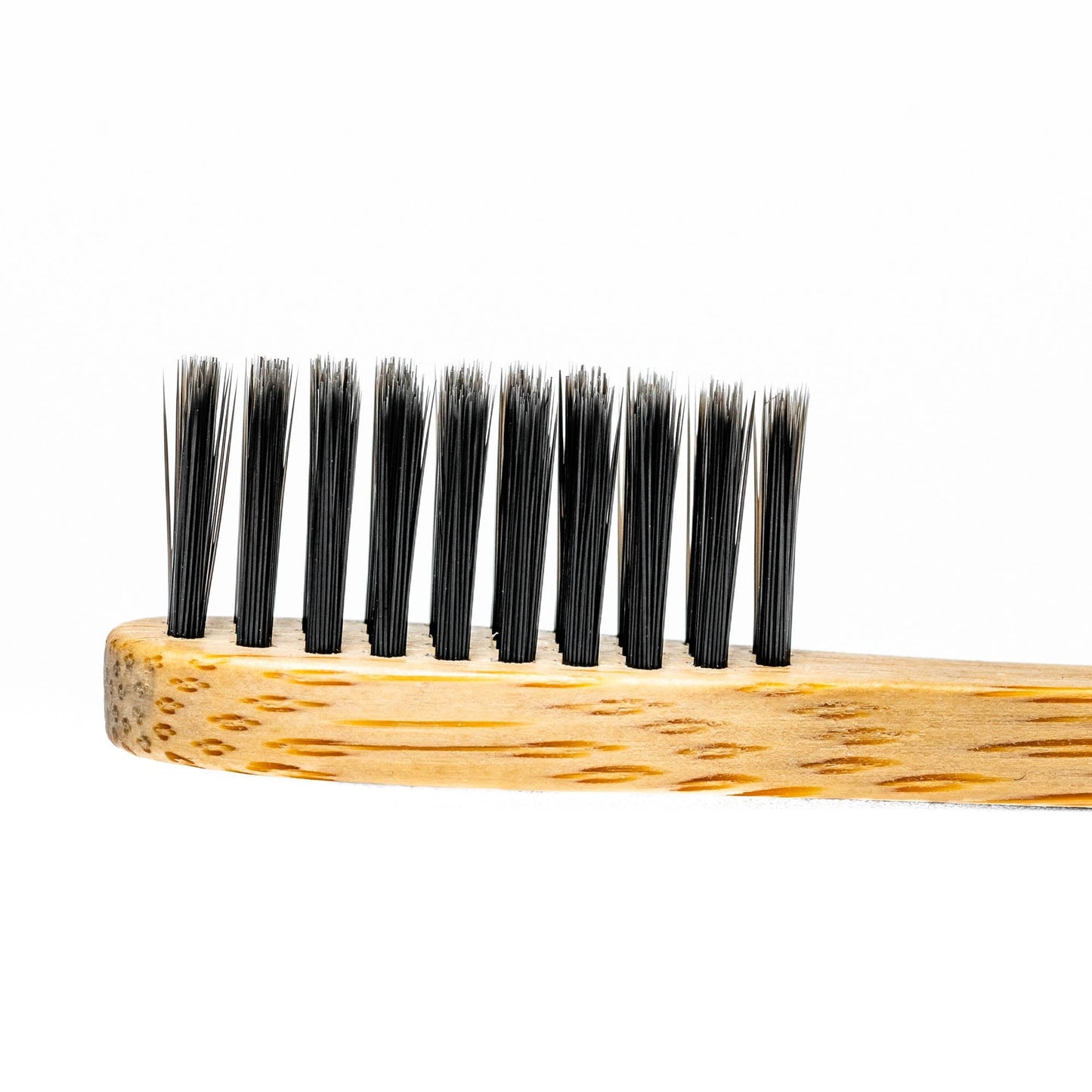 Bamboo Toothbrush Set – 4 Natural & 1 Charcoal | 5-Pack Eco-Friendly - Korvel