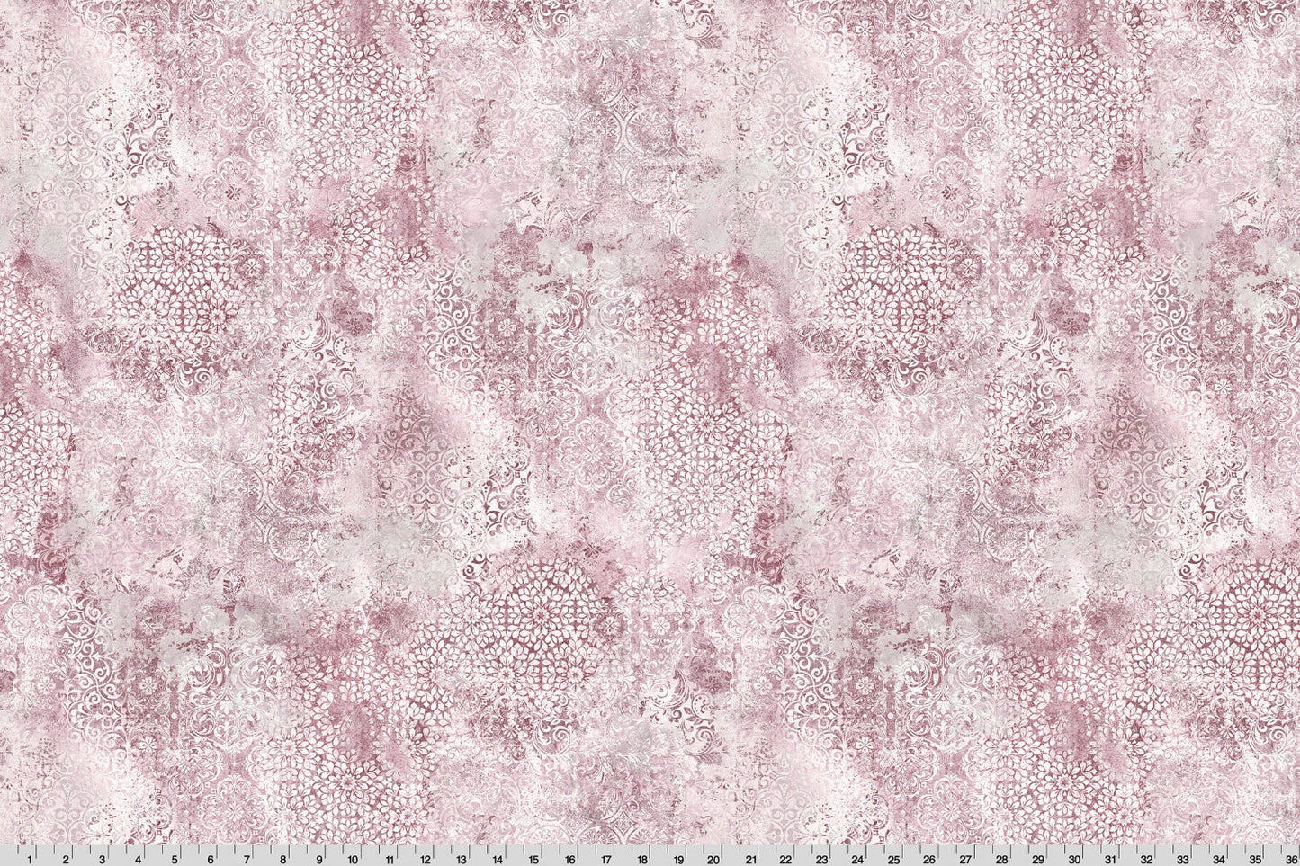Tela de Cuddle de Acolchado Stone Wash Barely Basics Rosa