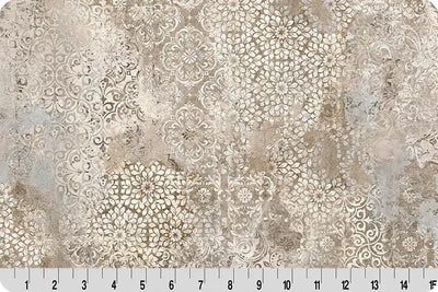 Barely Basics Stone Wash Quilting Cuddle Sand Fabric Per Yard