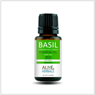 Huile essentielle de basilic premium