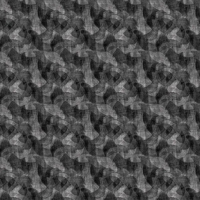Tela de algodón ancha Black Charcoal Crescent