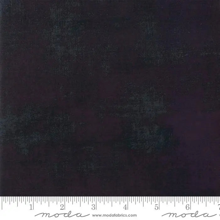 Black Grunge Basics Cotton Dress Fabric - 44"/45" Per Yard