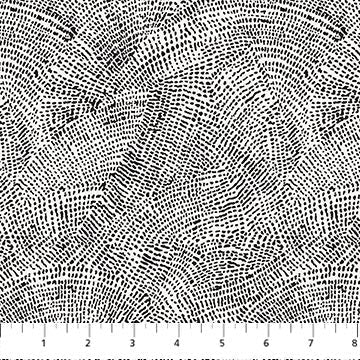 Tela de Algodón Textura Negra Ink y Tierra - 44"/45" por Yarda