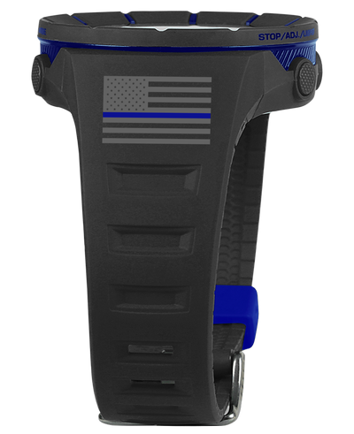 Coliseum Fit™ Police - Freedom Edition Watch (Black/Blue) - Korvel