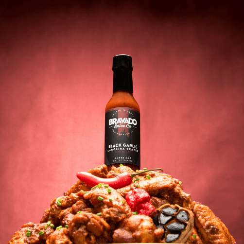 Black Garlic & Carolina Reaper Hot Sauce – Sweet Maple & Super Hot Heat