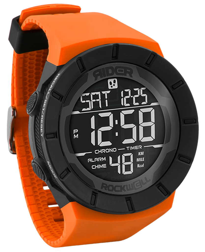 Coliseum Fit™ Mix Up Edition Watch (Black/Orange) - Korvel