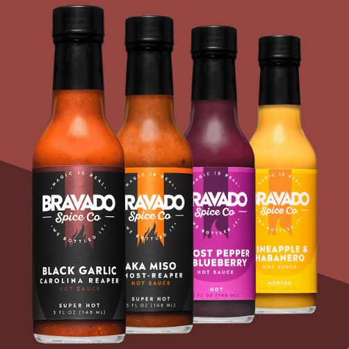 Black Garlic & Carolina Reaper Hot Sauce – Sweet Maple & Super Hot Heat - Korvel