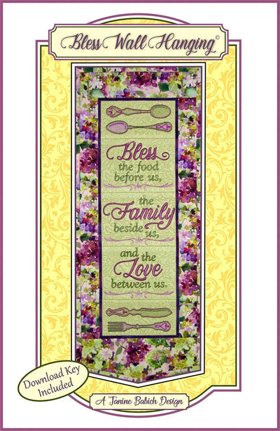 Bless Wall Hanging - Elegant Decorative Tapestry