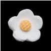 Blossoms - Small White Edible Decorations, 1000 pcs